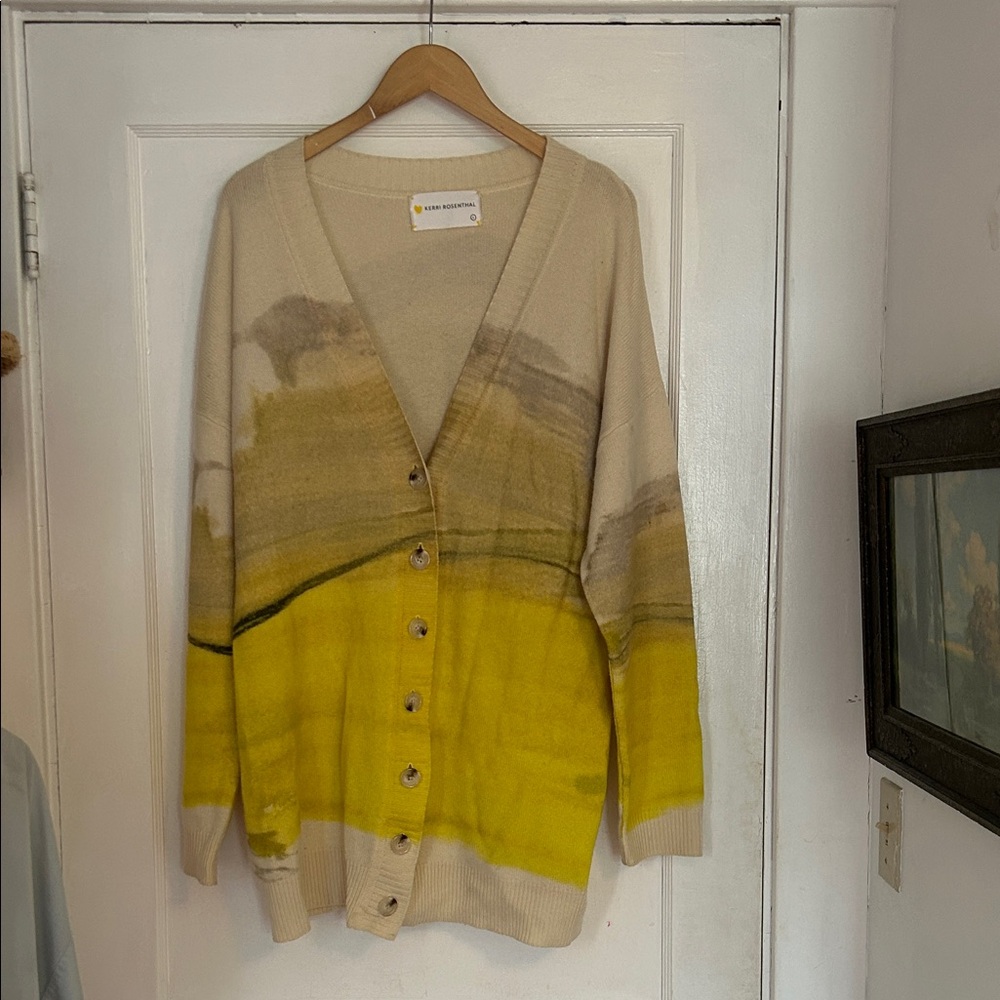 Cashmere Scene Cardigan